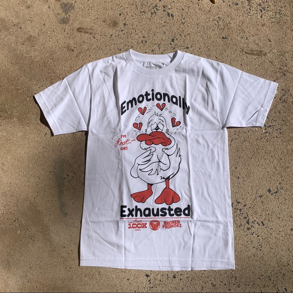 Broken Promises Men’s White T-Shirt